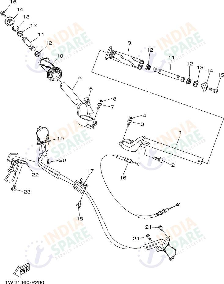 STEERING HANDLE & CABLE